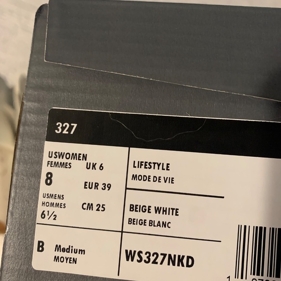 New Balance Cream and White Sneakers - Picture 3 of 6